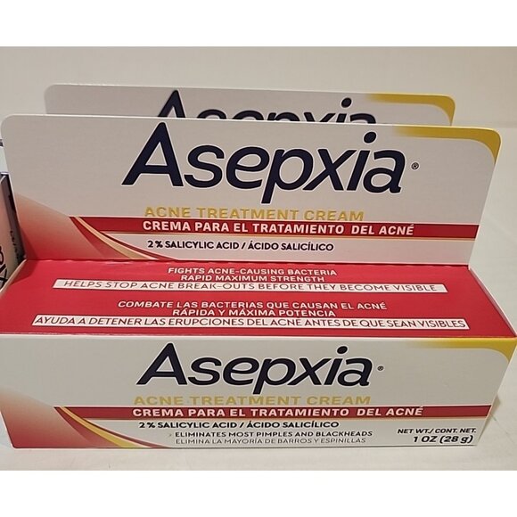 4 ASEPXIA Acne Soap + Cream 2% Salicylic Acid Rapid Maximum Strength face wash - Picture 4 of 4